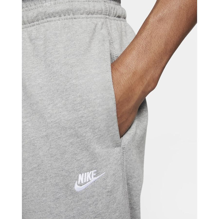 Nike Club Men's Knit Joggers DK GREY HEATHER/WHITE