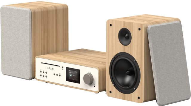 Pure Classic Stereo micro Hi-Fi system (bomuld)