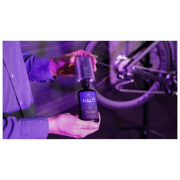 Finish Line - HALO Wet Lube Flasche + Luber - Lubrifiant