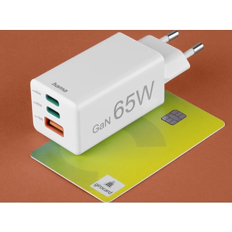 HAMA lader 65 W - hvid