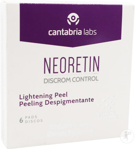 Neoretin Discrom Control Peeling Éclaircissant Anti-Taches Brunes 6 Compresses