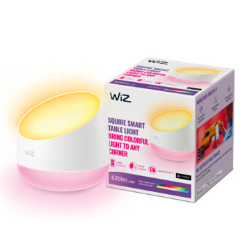 WiZ Connected LED tafellamp Squire licht dimbaar