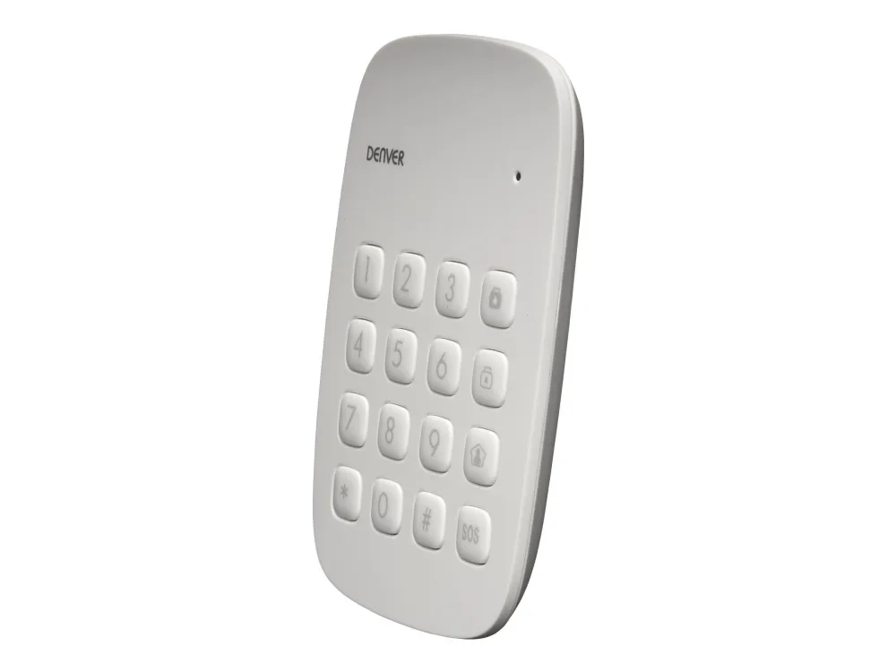 DENVER SHA-150 - Hjemmealarmsystem - trådløs - Mobil - 802.11b/g/n, 433 MHz RF-protokol - 433 MHz, 868 MHz, 2.4 Ghz