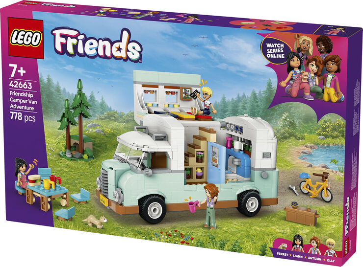 Lego Venskabs-autocamper på eventyr