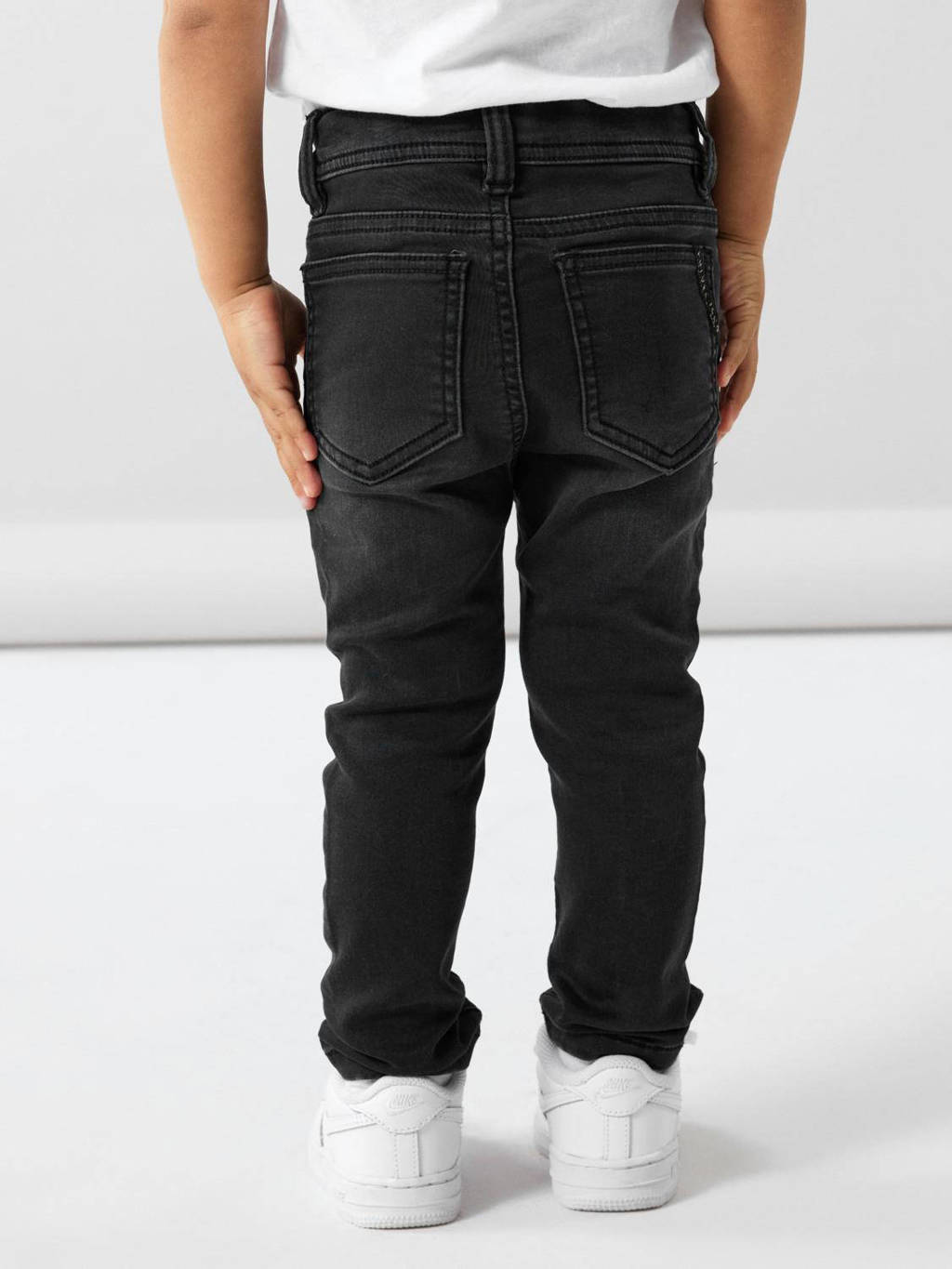 NAME IT slim fit jeans NMMTHEO black denim