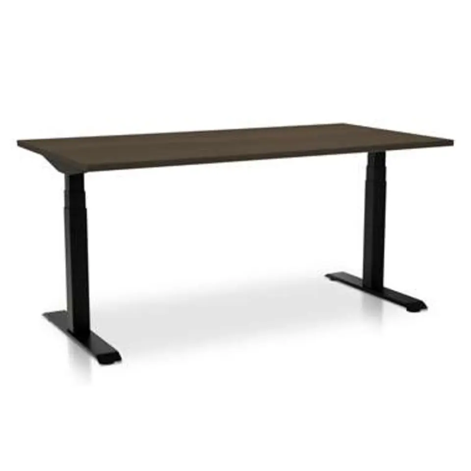 MRC PRO-L 2.0 elektrisch ARBO zit-sta bureau - 180x80 - bruin eiken