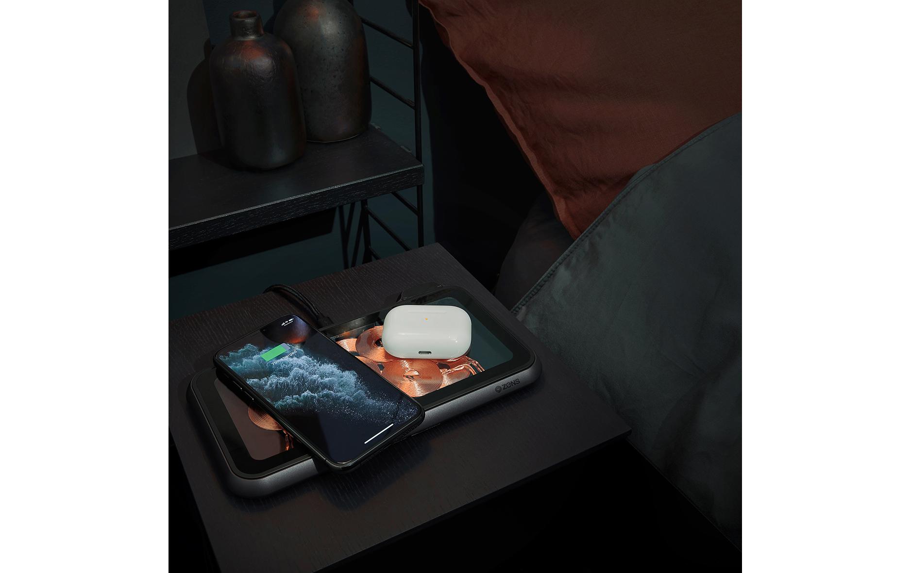 Wireless Charger Liberty Glass<br>Wireless-Ladegerät mit Glas-Oberfläche