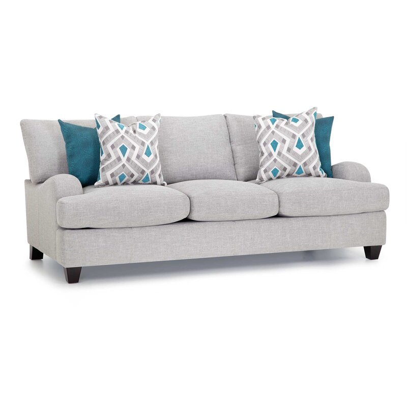Rosalie 93" Recessed Arm Sofa