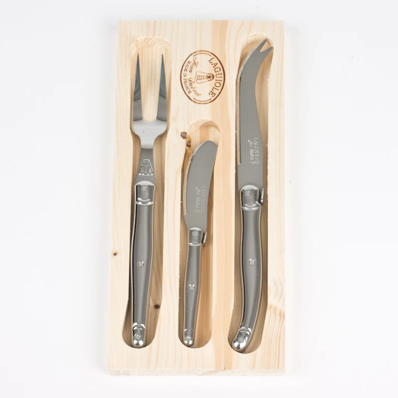 Coffret service fromage laguiole inox Jean Dubost