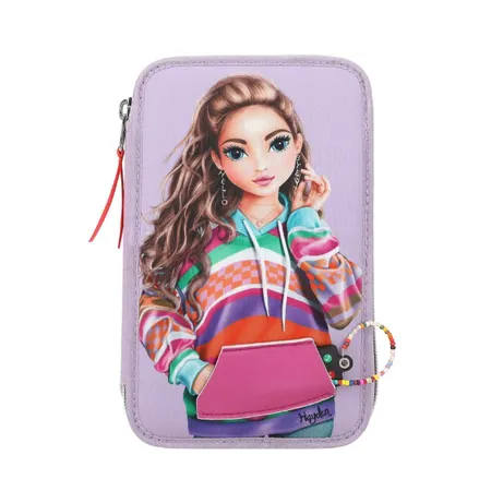Depesche TOPModel 3-FachFedertasche mit appliziertem Smartphone JOY
