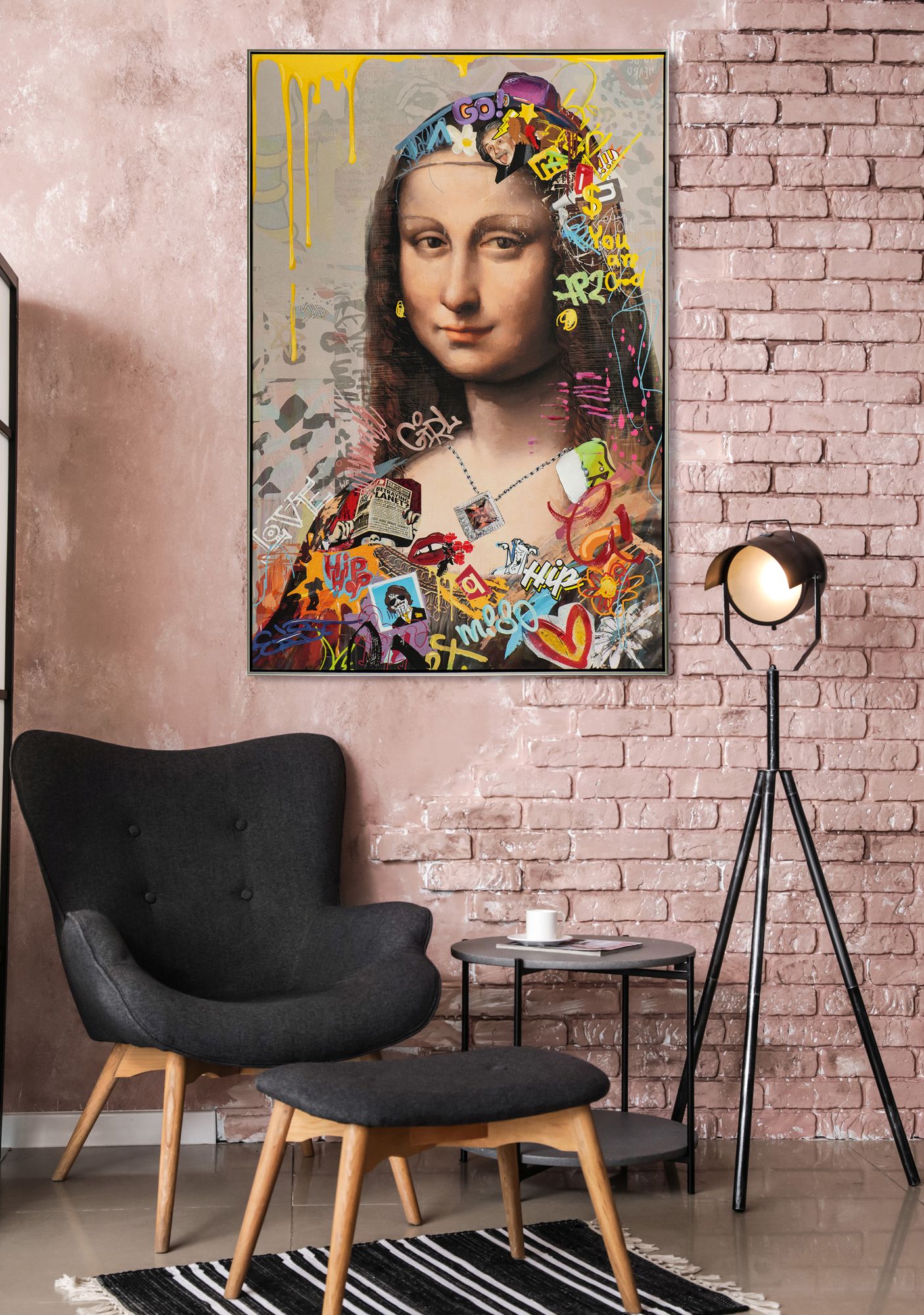 Keilrahmenbild MONA LISA