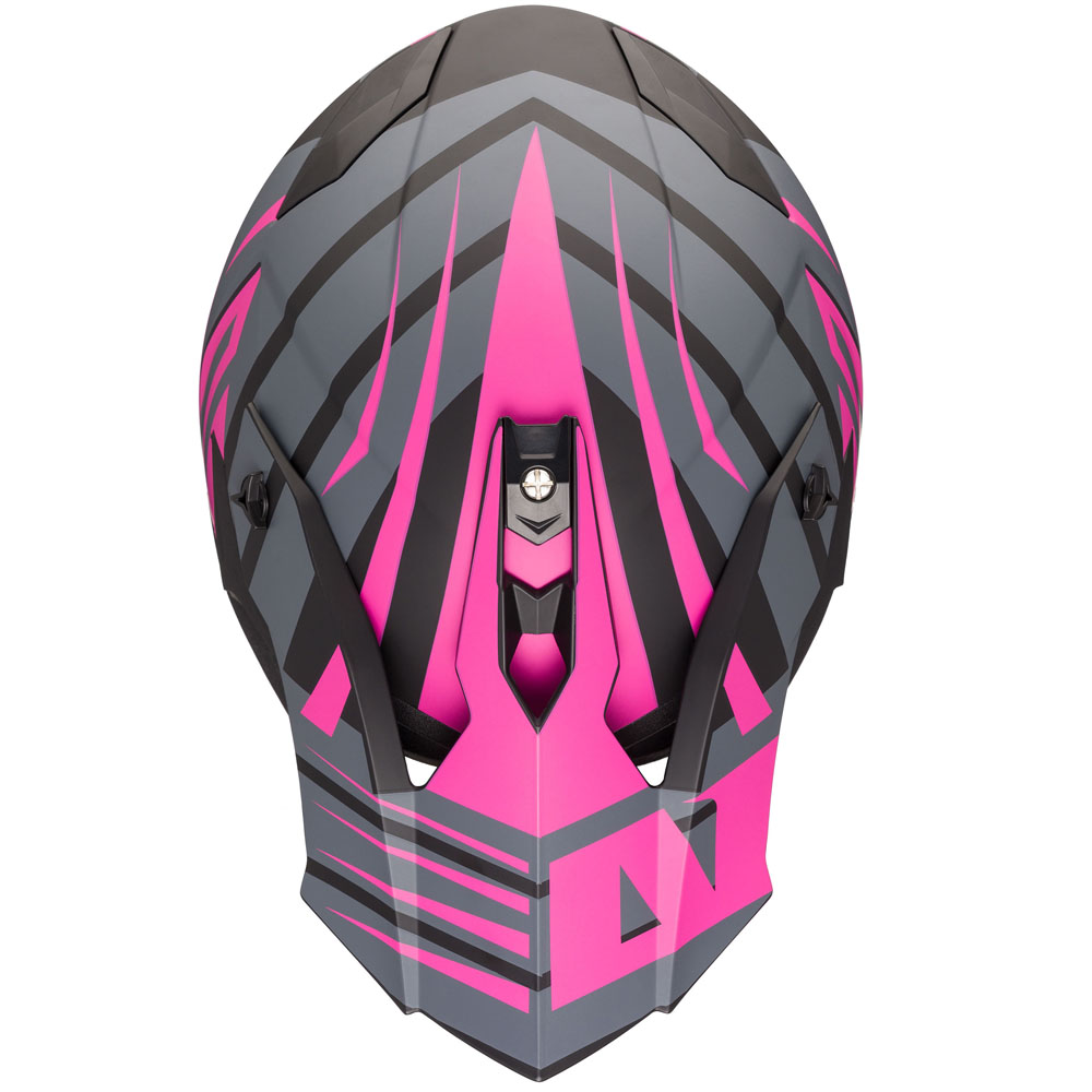 All One - Casque Nemesis Epic Gris / Noir / Rose