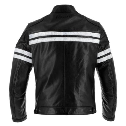Blouson Helstons JAKE SPEED - CUIR - Noir