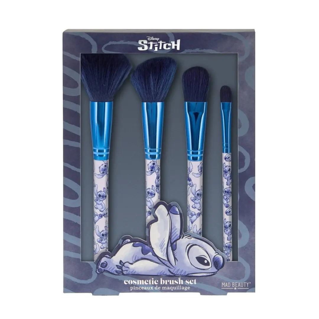 Stitch Denim Cosmetic Brush Set