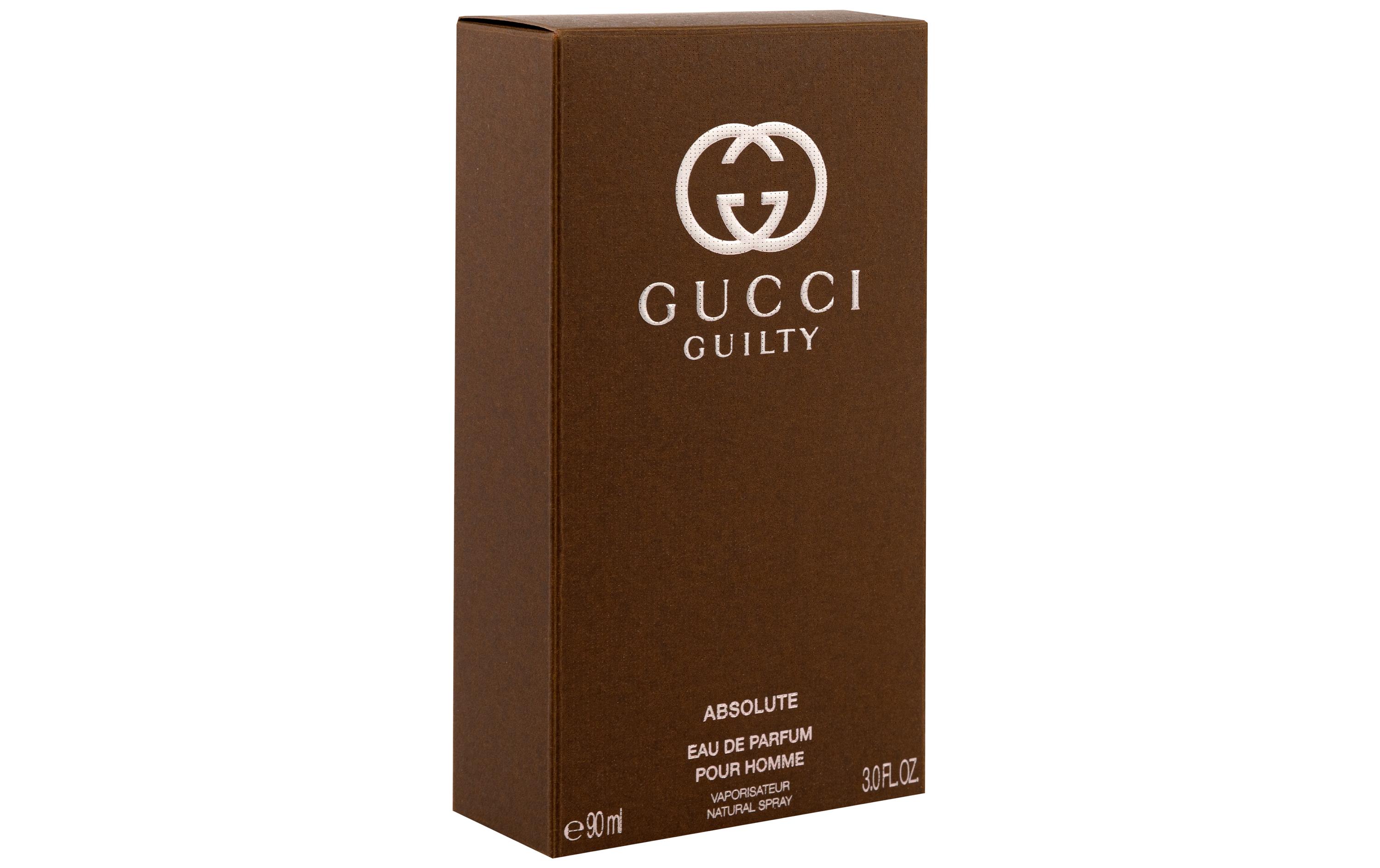 Eau de Parfum Guilty Absolute pour Homme 90 mlWürziger Duft für Herren