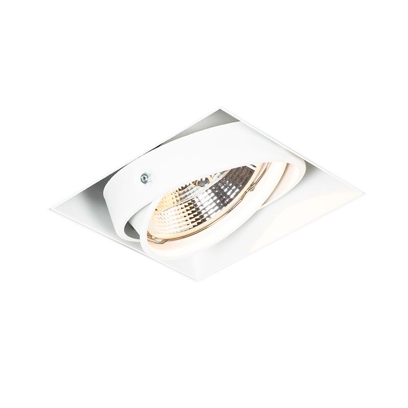 Inbouwspot wit GU10 AR111 trimless verstelbaar - Oneon