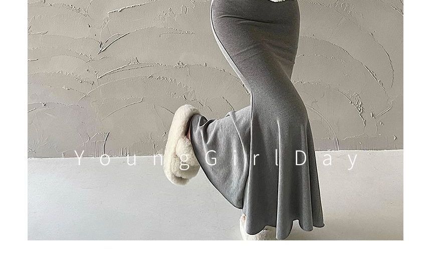 RainGirl - T-shirt met lange mouwen en korte rits en mockneck