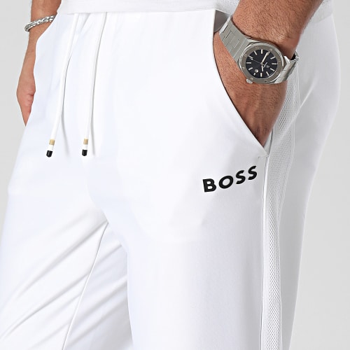 Pantalon Jogging A Bandes Hicon MB 2 50506163 Blanc