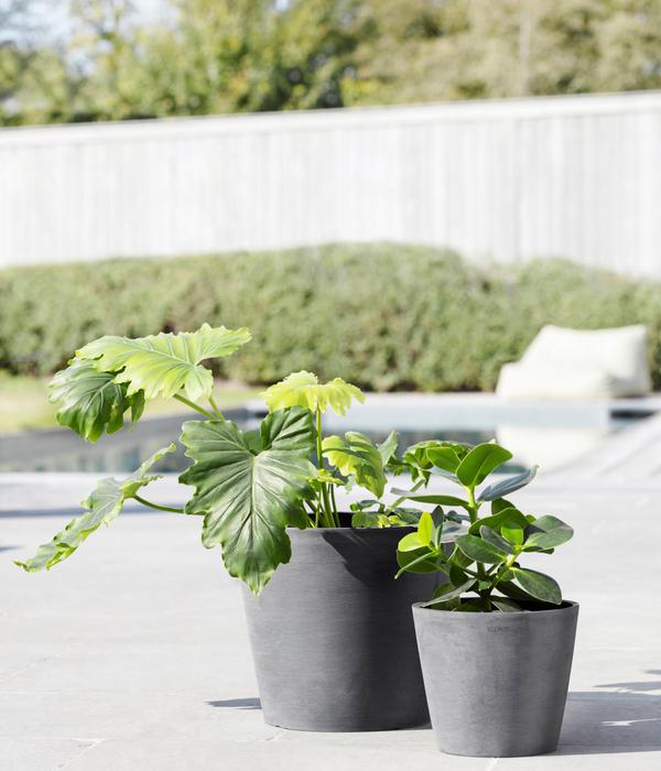 Ecopots Kunststoff-Topf Amsterdam mit