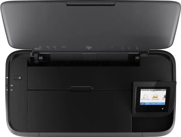HP Officejet 250 Mobile All-in-One - Multifunktionsprinter - farve - blækprinter - Legal (216 x 356 mm) (original) - A4/Legal (medie) - op til 8 spm (kopiering) - op til 10 spm (udskriver) - 50 ark - USB 2.0, USB vært, Wi-Fi