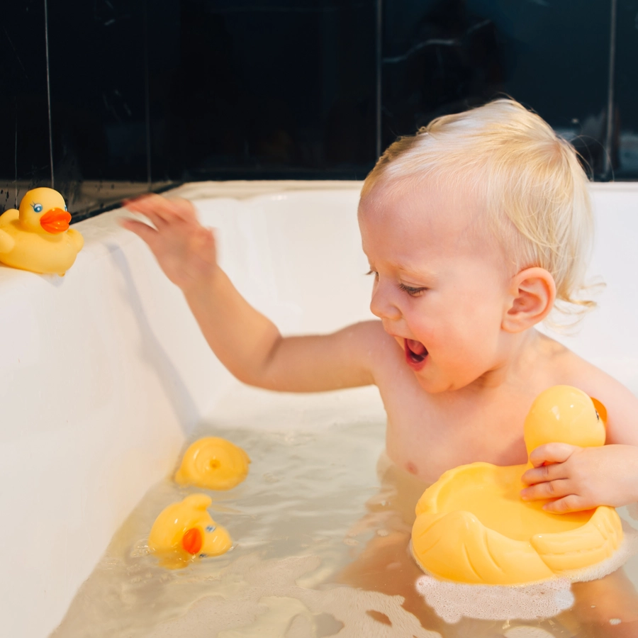 playgro Badeenten Familie 4 tlg. wasserdicht, schmutzfrei