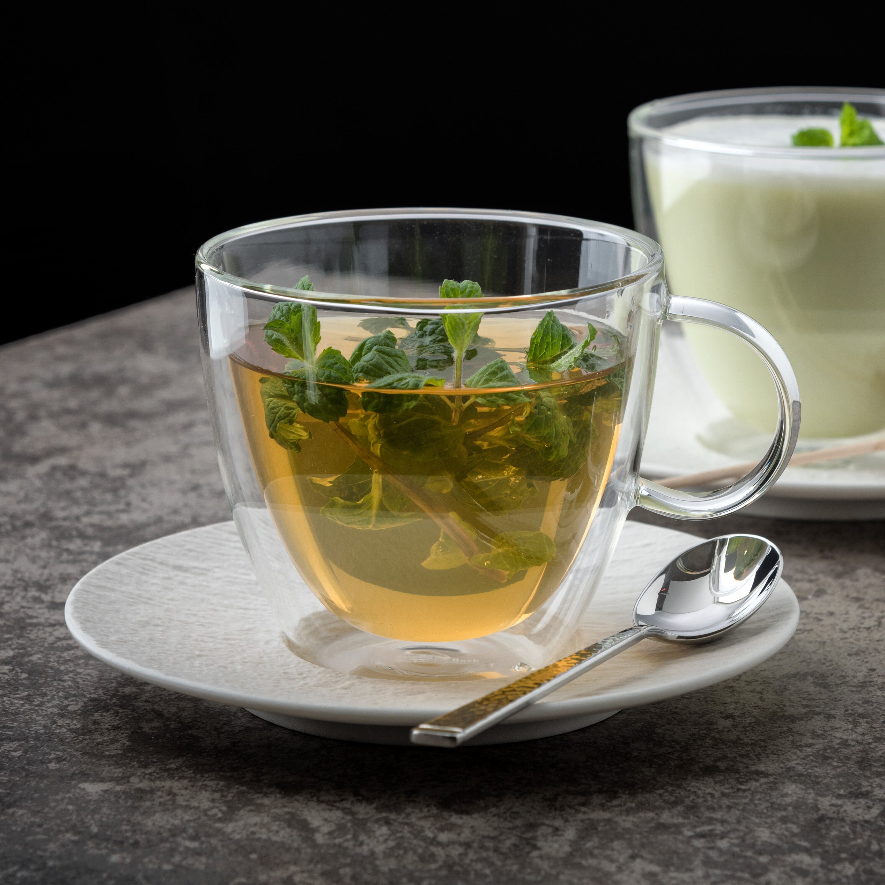 Artesano Glass cappuccino cup Clear, 8.5 oz, borosilicate glass