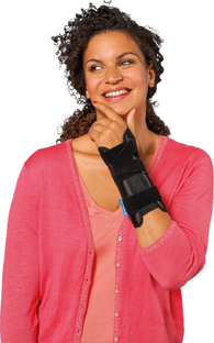 Thuasne Ligaflex Classic Polsbrace 2 Links Zwart 1ST