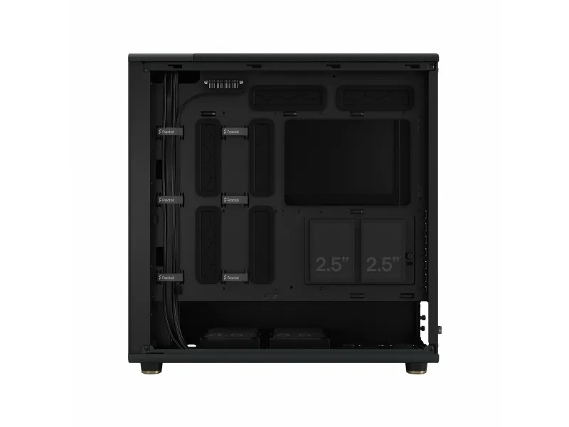 Fractal Design North XL - Tower - udvidet ATX - ingen strømforsyning (ATX) - charcoal black - USB/Audio/Mic