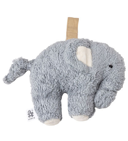 Sebra Kuscheltier - Elefant - 14 cm - Dusty Blue