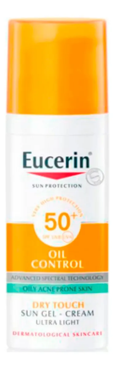 Eucerin Sun Oil Control Gel-Cream SPF50  - 50 ml.
