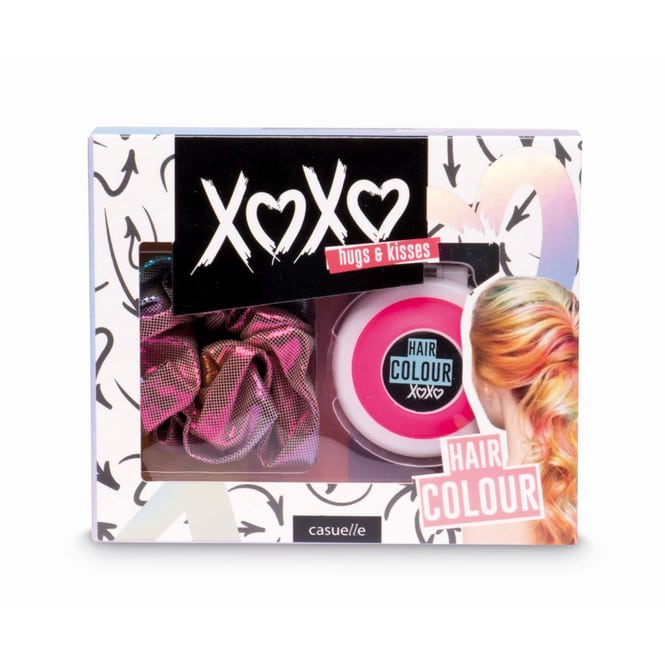 Haarstyling Set - Haarkreide mit Scrunchie - 1 Stück