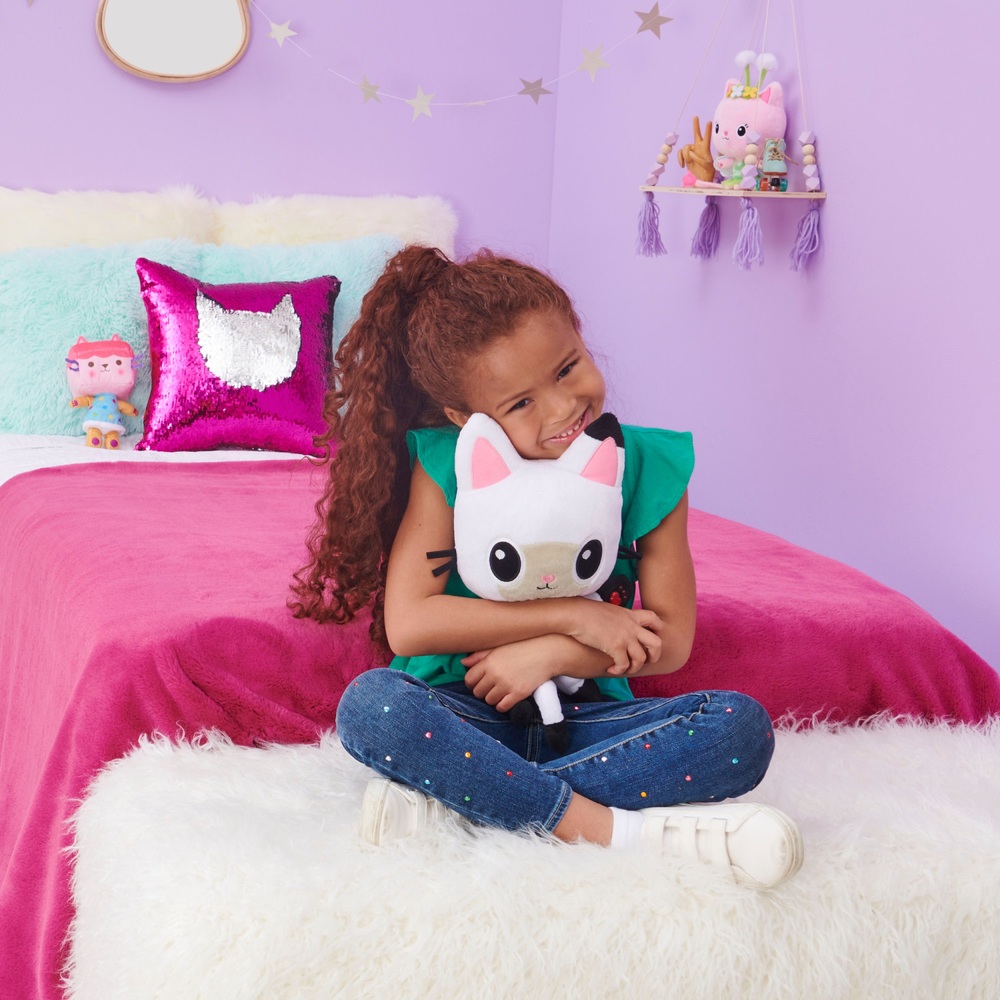 Gabby's Dollhouse 33cm Pandy Paws Plüschtier mit Lichtern, Geräuschen und Sätzen