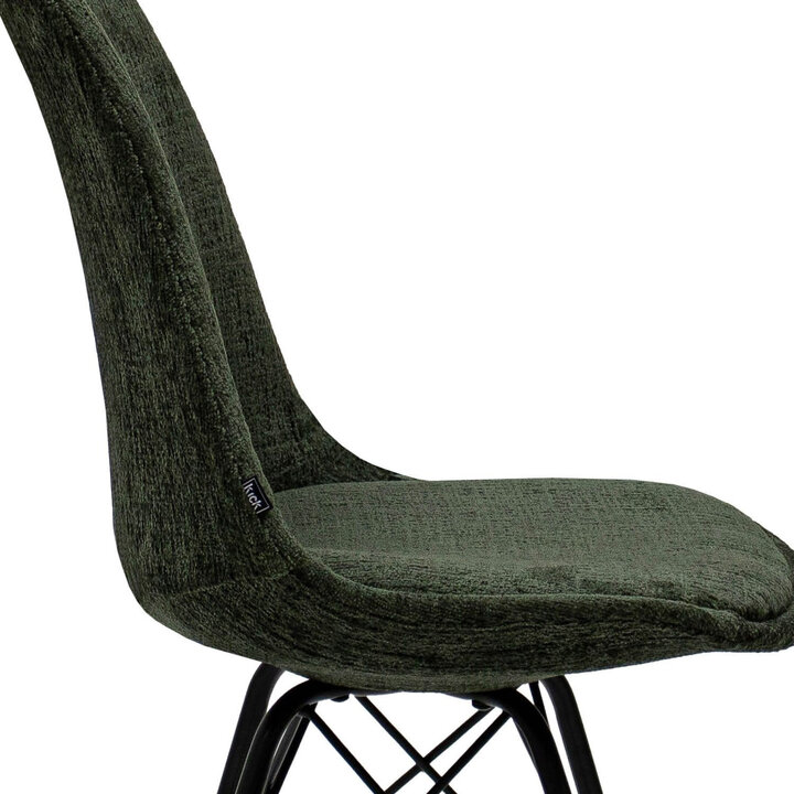 Eetkamerstoel - Bren groen | Industrieel design