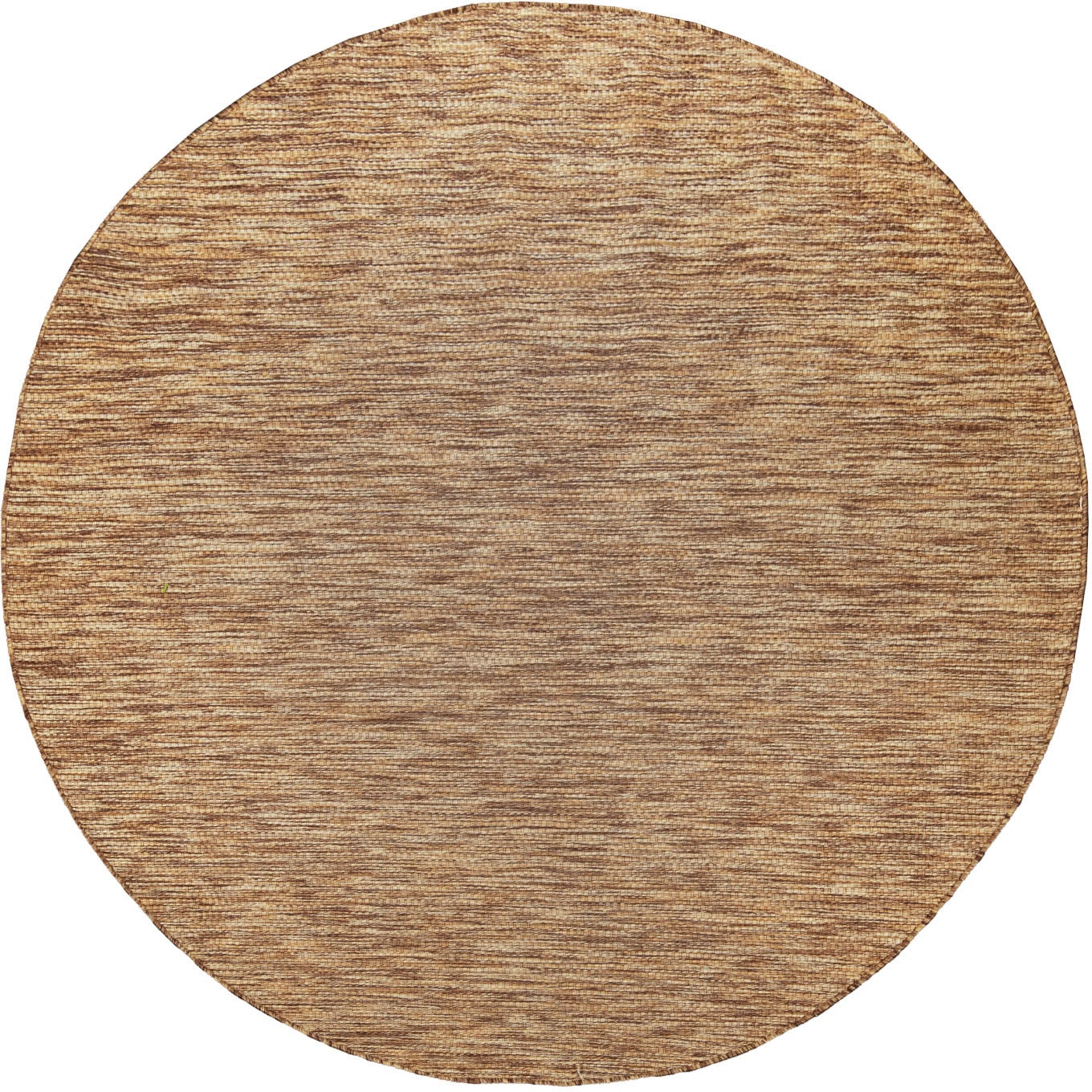 Bruno Banani Teppich »Venezia« rund 4 mm Höhe Flachgewebe, Sisal-Optik, meliert, UV-beständig, Outdoor geeignet