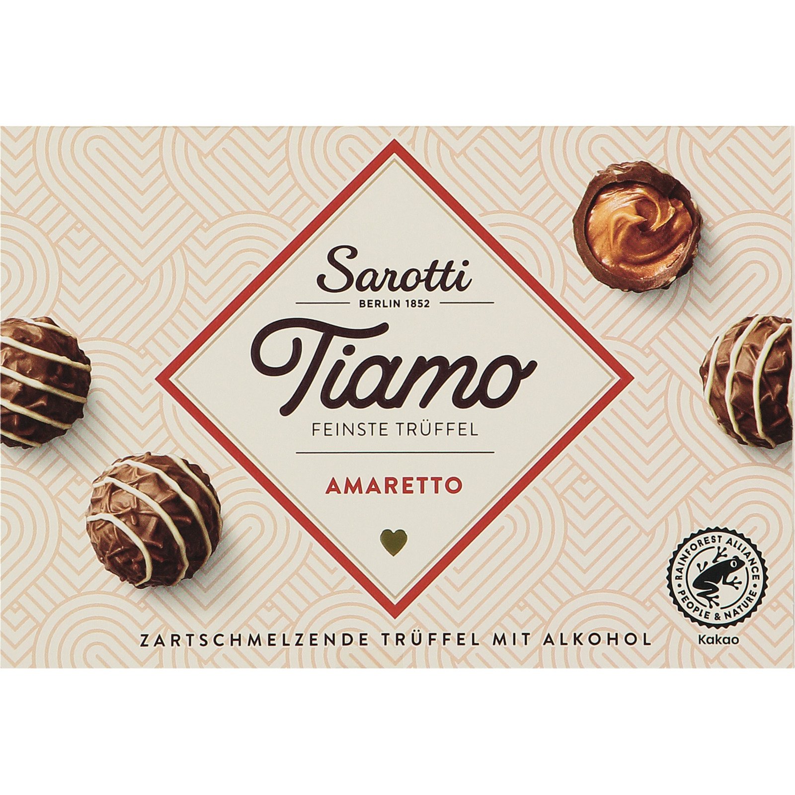 Sarotti Tiamo Trüffel Amaretto 125g