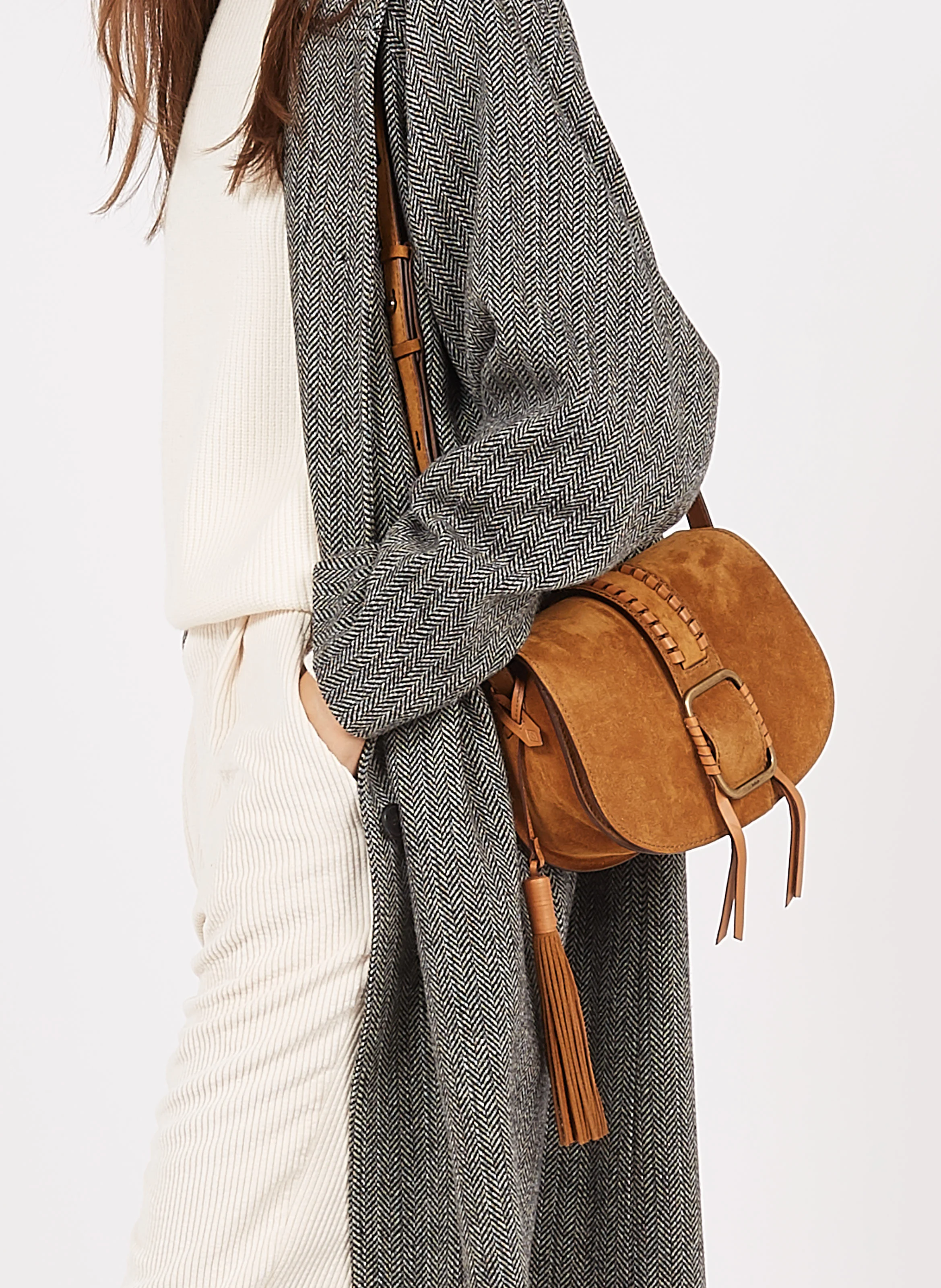TEDDY - Sac bandoulière en cuir | Marron