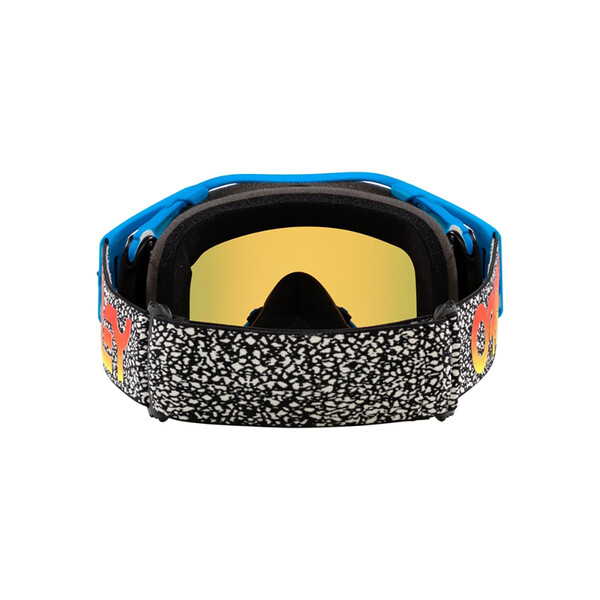 Oakley - Masque Airbrake MX - Ecran Iridium Bleu / Orange
