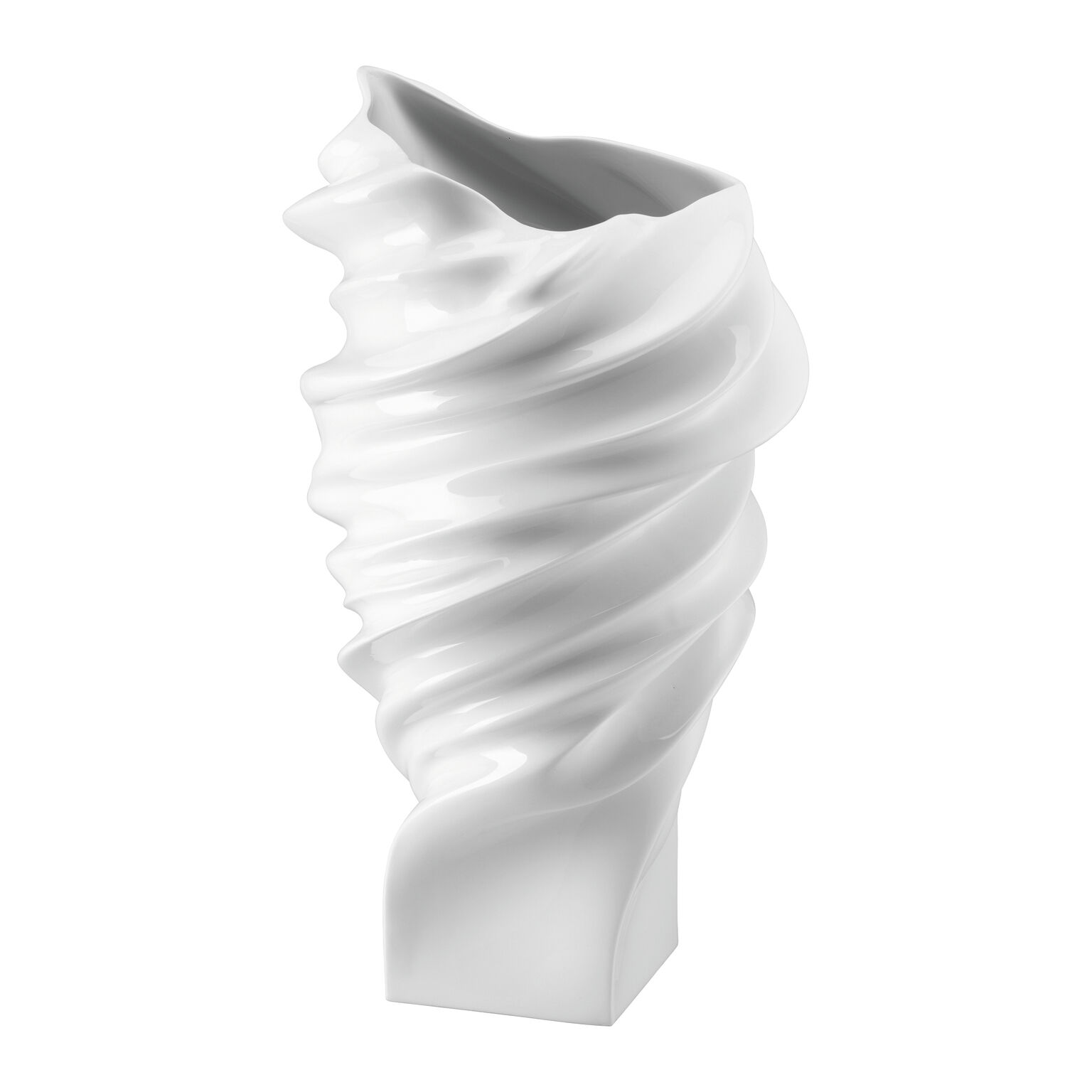 Squall Weiss Vase 40 cm