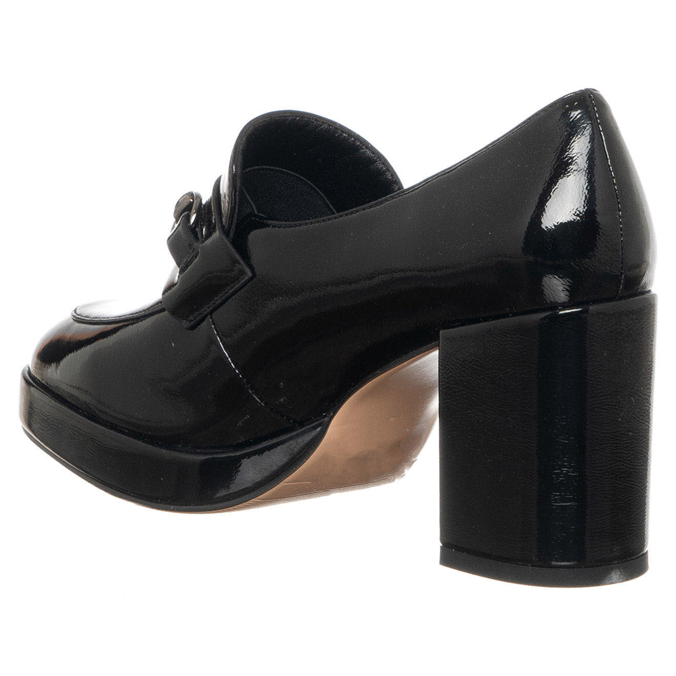 Tua By Braccialini Mocassins Hortense noirs - Talon 8 cm
