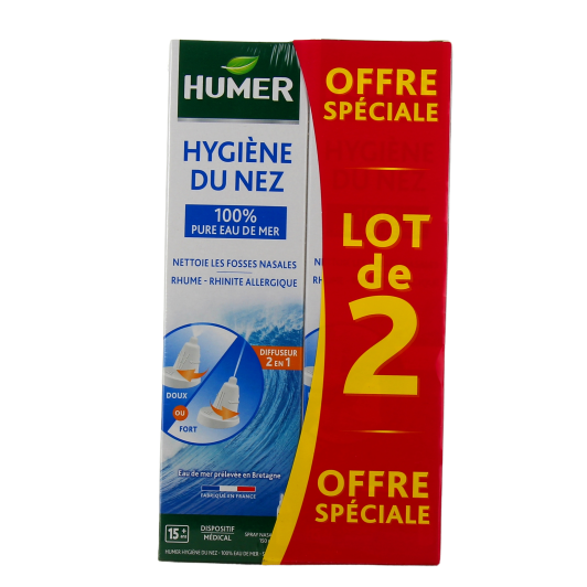 Humer Hygiène Du Nez Spray Nasal Adulte ou Enfant