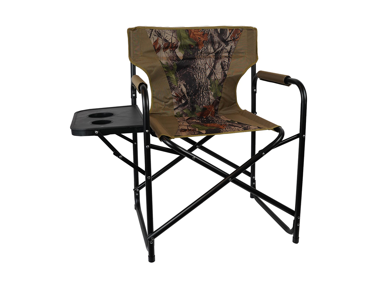 Eurocatch vouwstoel met zijtafel - Camouflage