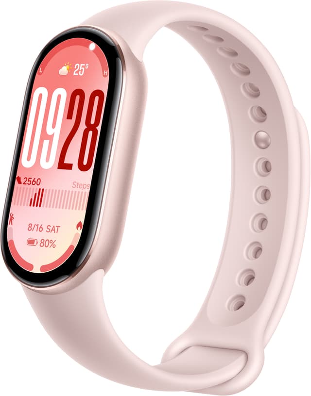 Xiaomi Smart Band 10 aktivitetsarmbånd (pink)