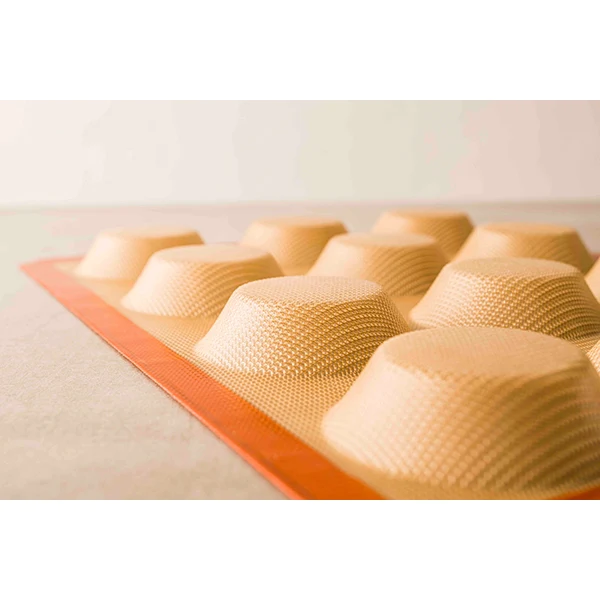 Plaque de 12 empreintes tartelettes Silpat