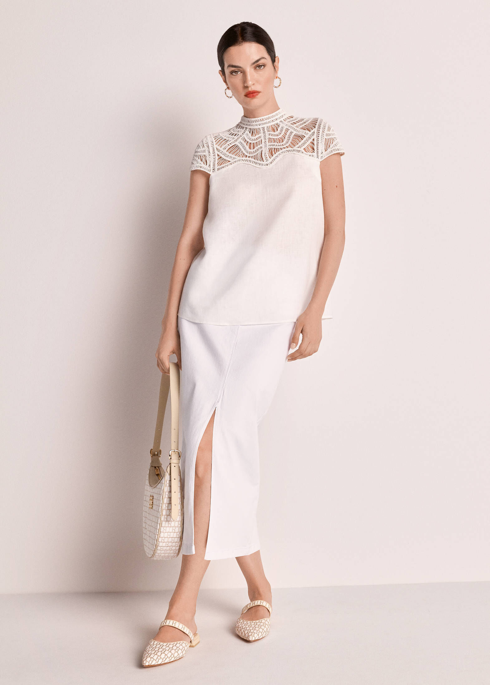 Riani| Damen Bluse aus Leinen