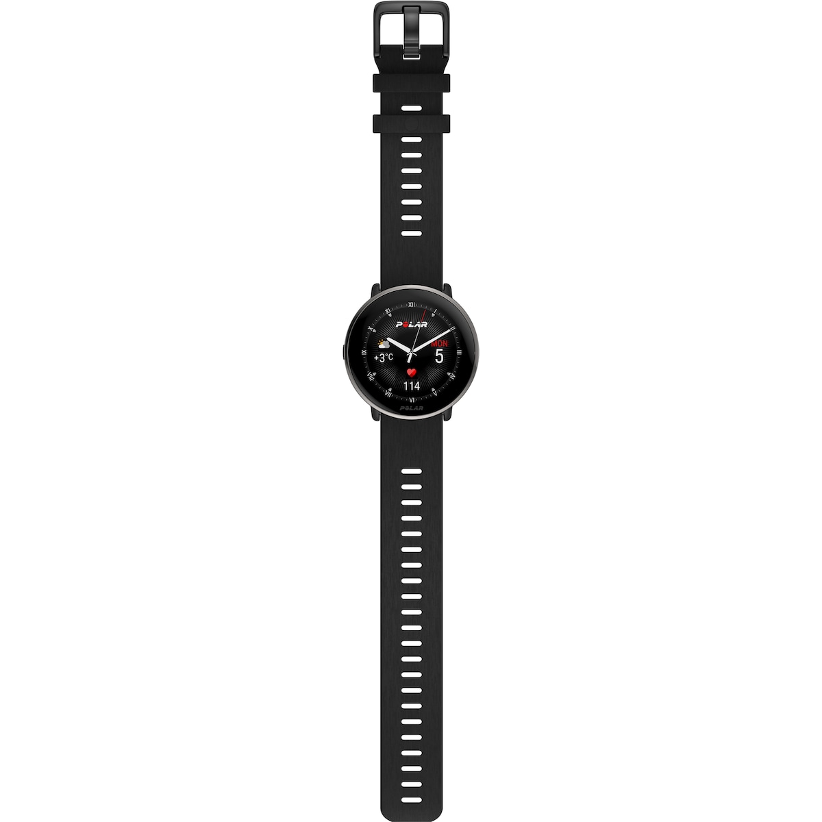 Polar Ignite 3 Titanium sportsklokke S-L (sort)