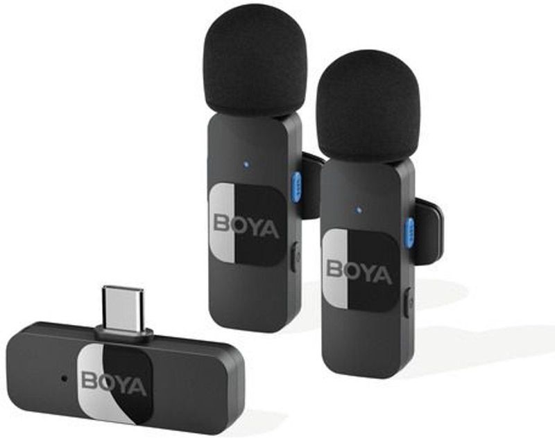 Boya - BY-V20 - Draadloze Microfoon - USB-C - Professionele Audio