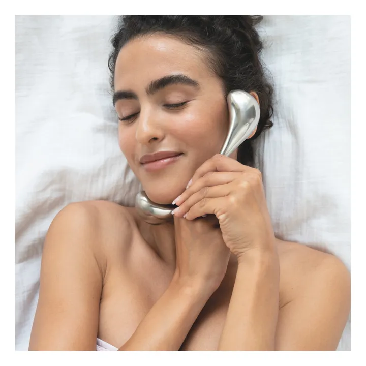Holidermie Globes de cryothérapie visage | Argenté