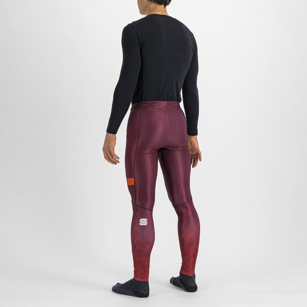 Collant ski de fond SPORTFUL SQUADRA TIGHT RED WINE/RED RUMBA