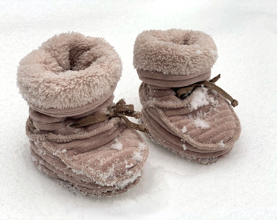 Baby-Schühchen VIK in grey pink