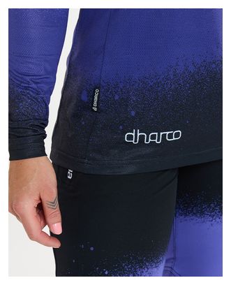 Maillot à Manches Longues Dharco Femme Race Ultra Violet